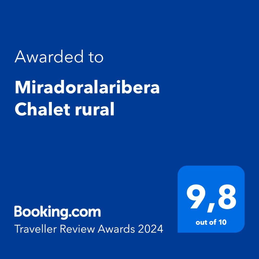 Вилла Miradoralaribera Chalet Rural Alcoba de la Ribera Экстерьер фото